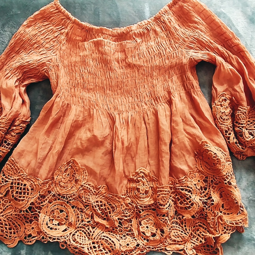 Baby doll boheim blouse